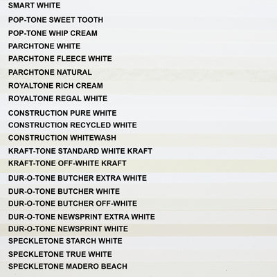 Butcher Off White Paper (Dur-O-Tone, Text Weight)