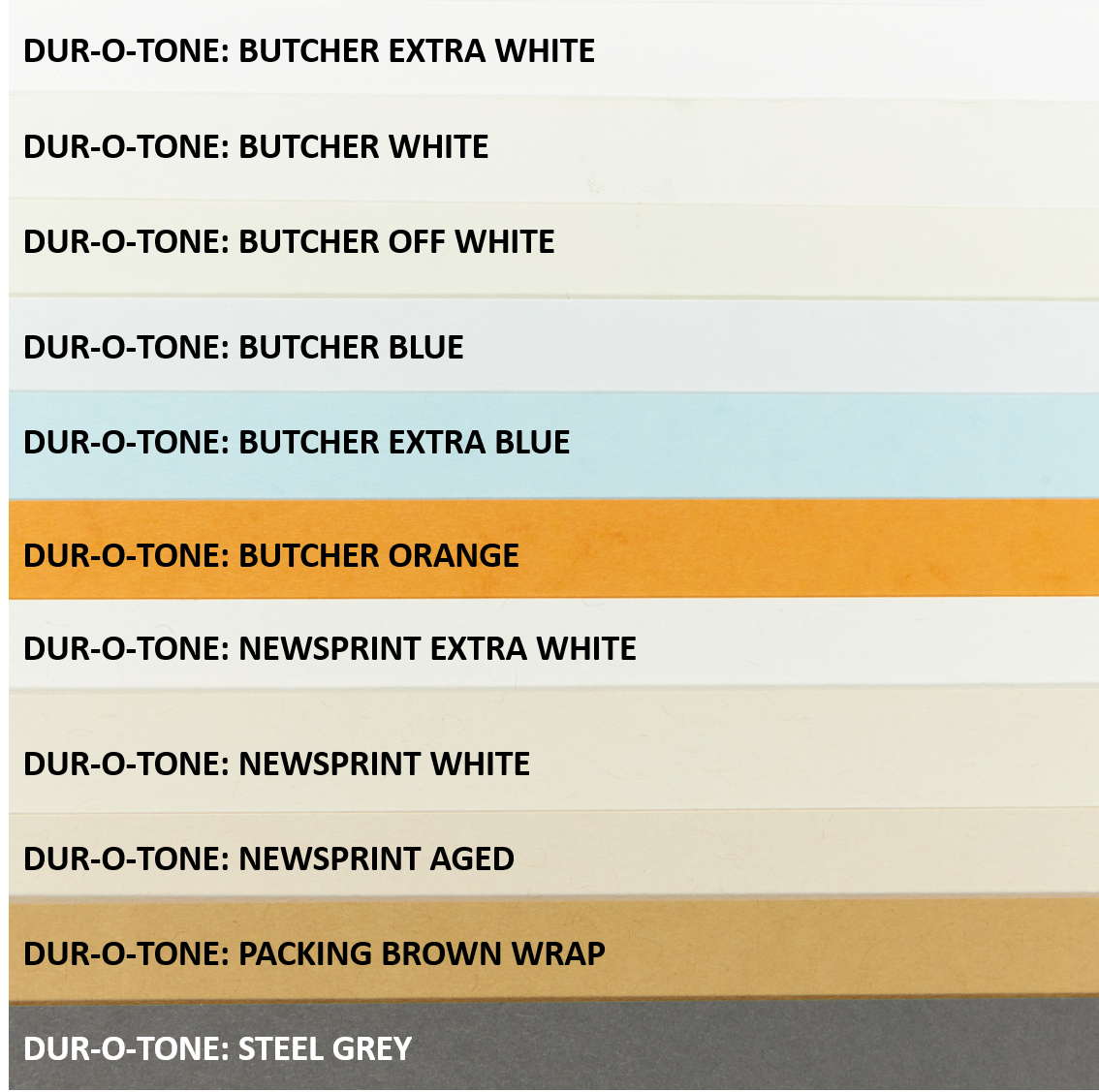 Butcher Extra White Paper (Dur-O-Tone, Text Weight)