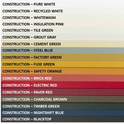 Blacktop Paper (Construction, Text Weight)