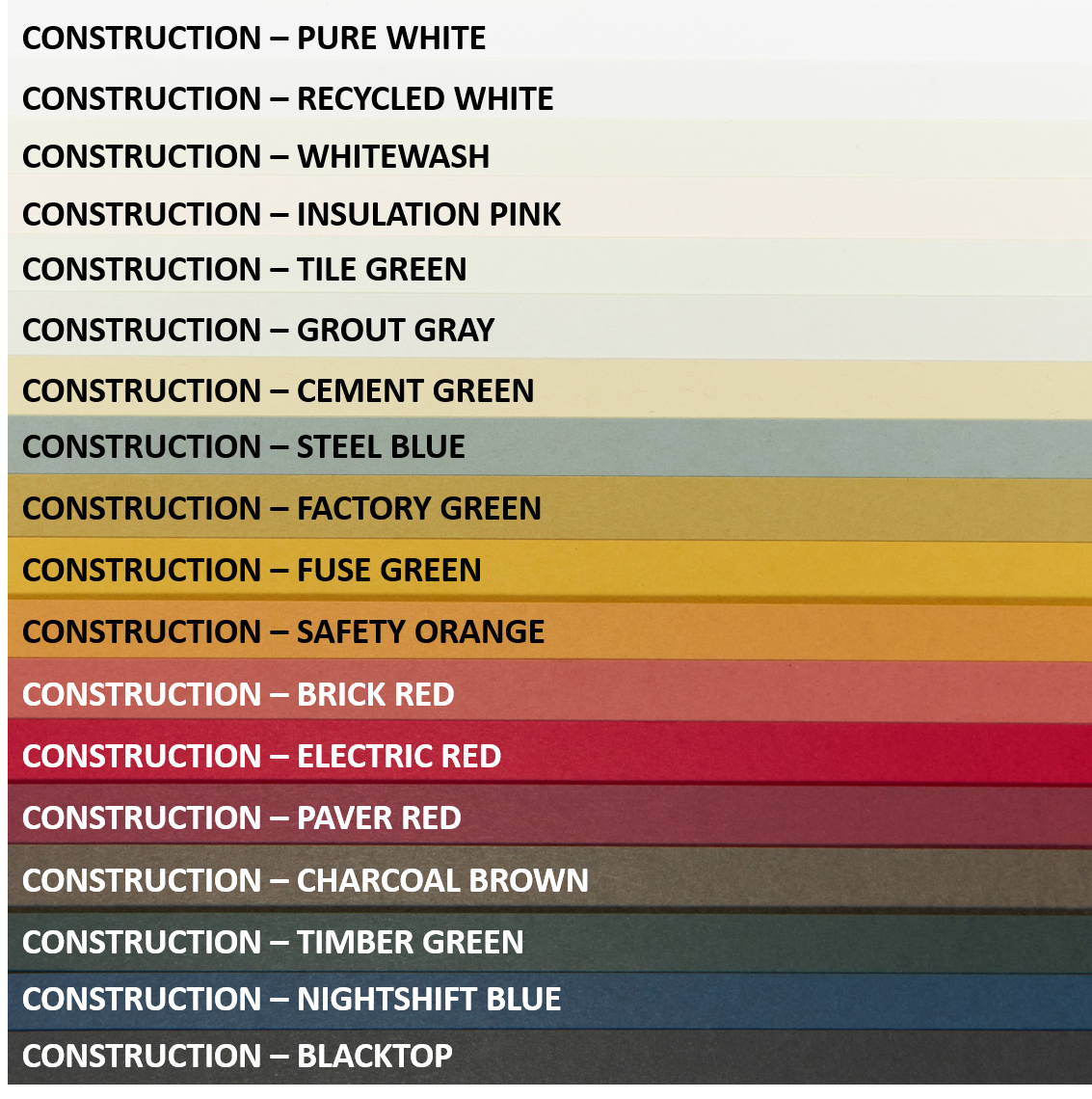 Brick Red Paper (Construction, Text Weight)